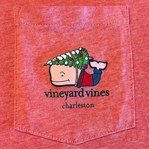 VINEYARD VINES Christmas Tree Whale Charleston - Picture 3 of 12